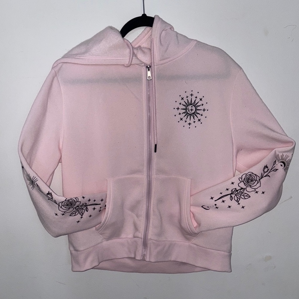 Pink Graphic Women's Hoodie